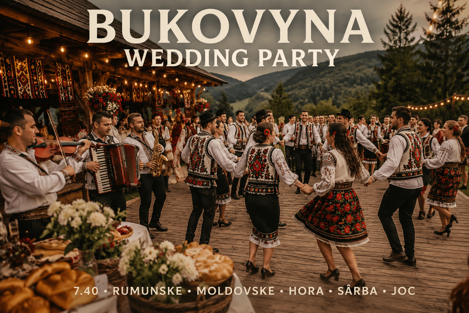 Bukovynian Wedding Party