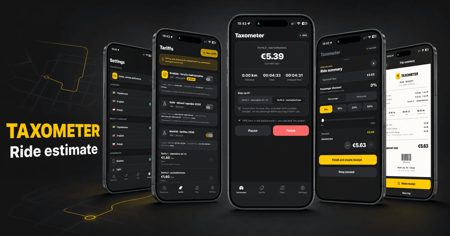 Taxometer — Independent ride-price estimate