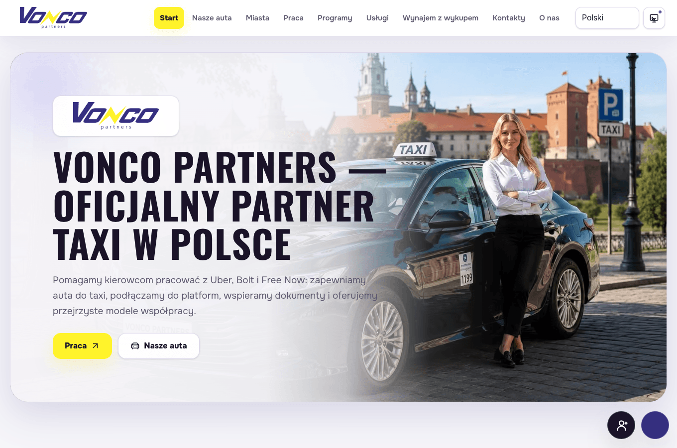 Vonco Partners — Business website / SEO