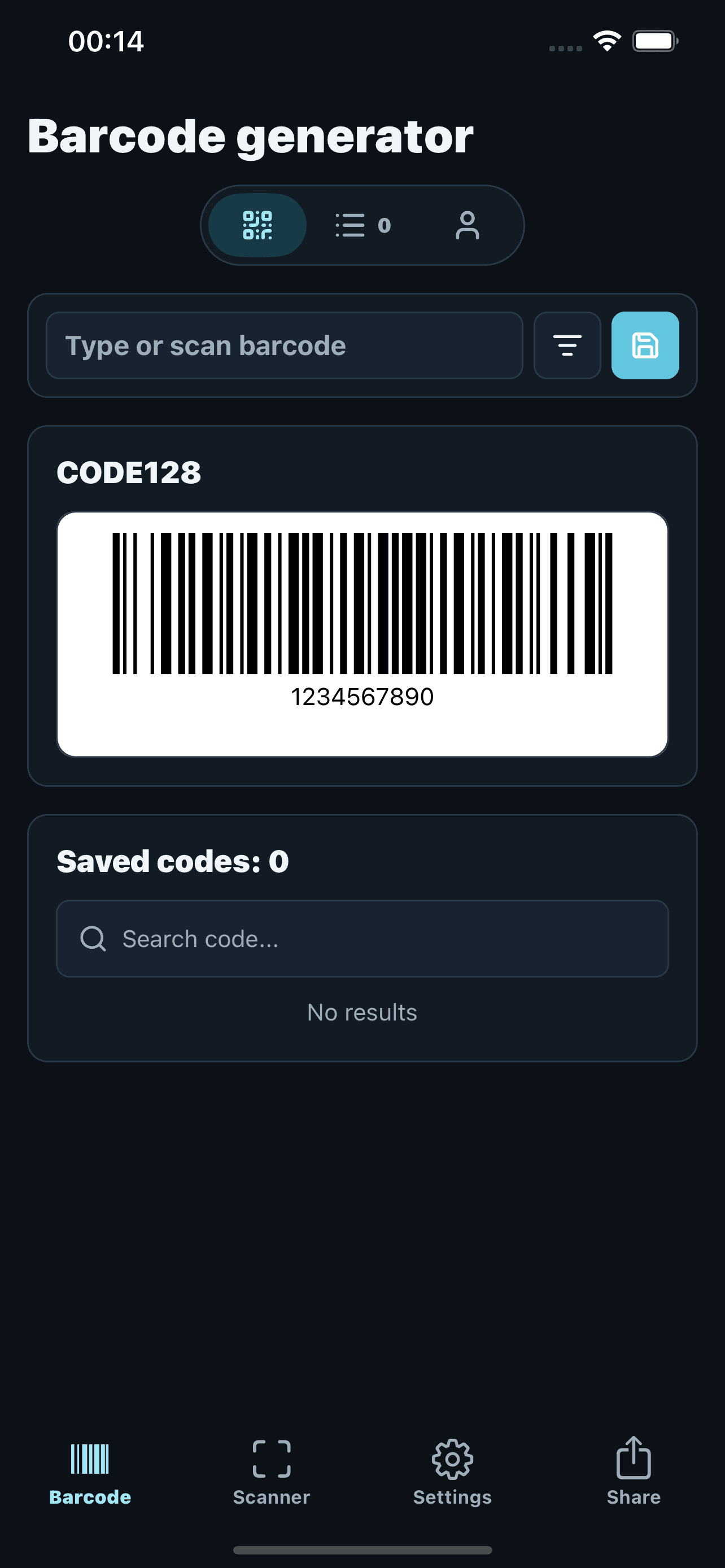 WareCode — Barcode and QR tools